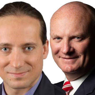 Declan Ganley and Konrad Nieradka