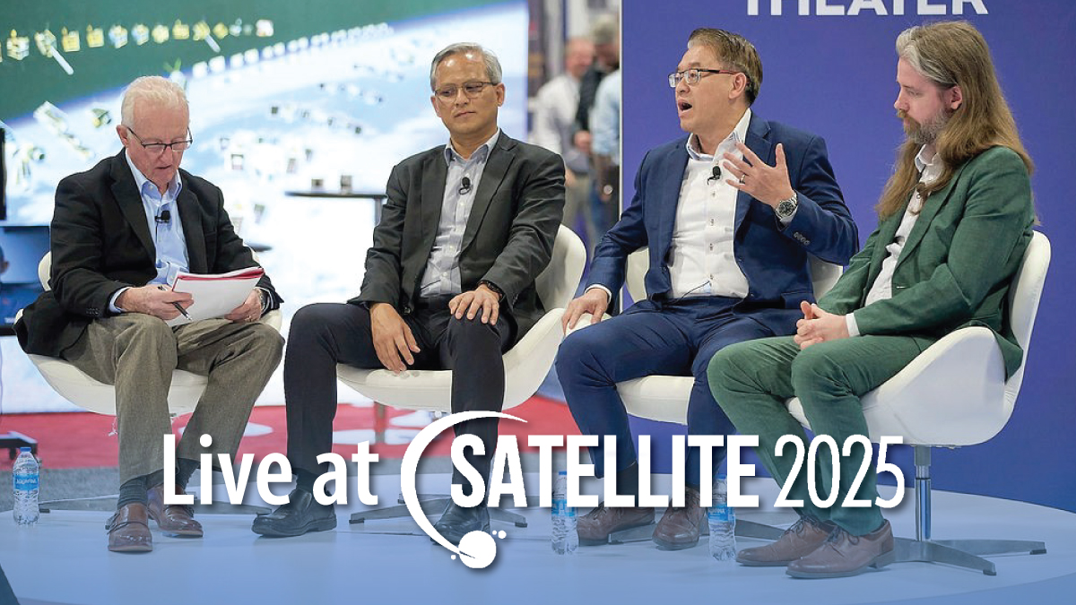 Park Boonyubol, SVP of Technology and Satellite Operations, Thaicom, Dallas Kasaboski, Principal Analyst, Analysys Mason, and John Chay, VP of Sales, APAC, Kratos