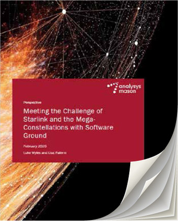 White Paper: Meeting the Challenge of the Mega Constellations with Software Ground
