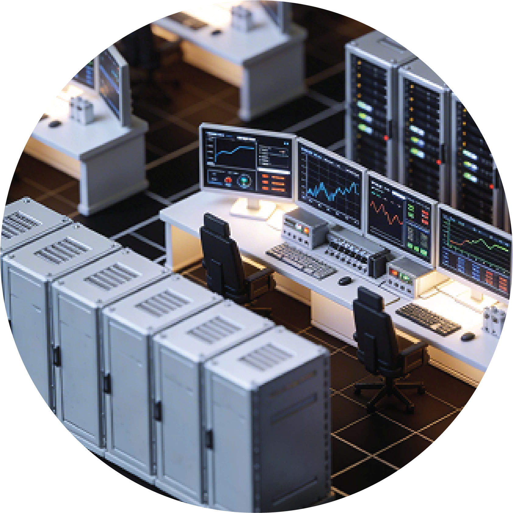 Data Center and Monitoring Facility