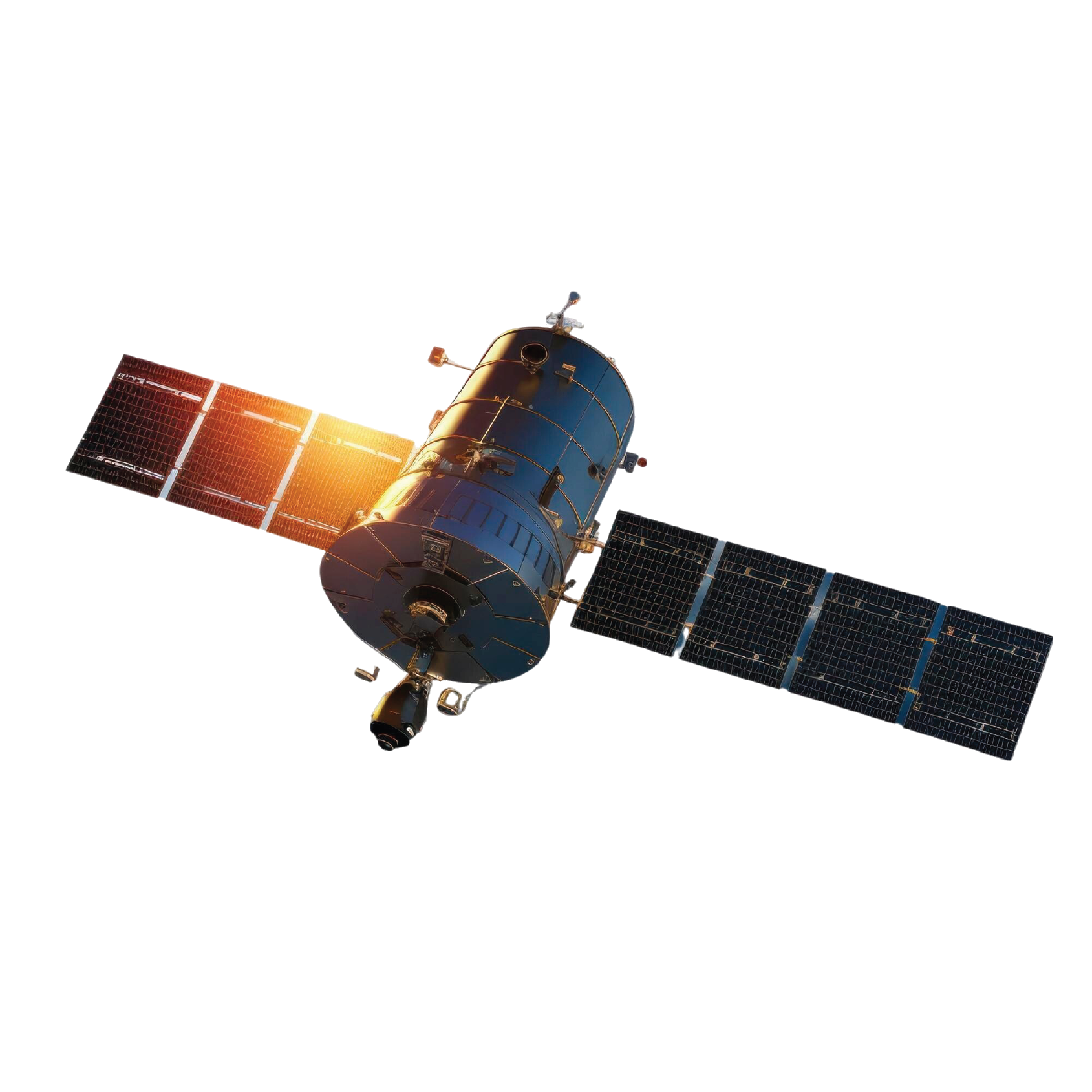 Earth Observation Satellite in Orbit