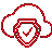 A stylized red icon representing cloud-native deployment, showing a cloud icon with virtualization and deployment graphics.