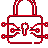 A stylized red icon representing security and Zero Trust architecture, showing a secure access control lock.