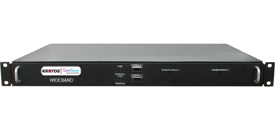 A modular rack-mountable digitizer hardware card with metallic casing, ventilation slots, and interface ports.