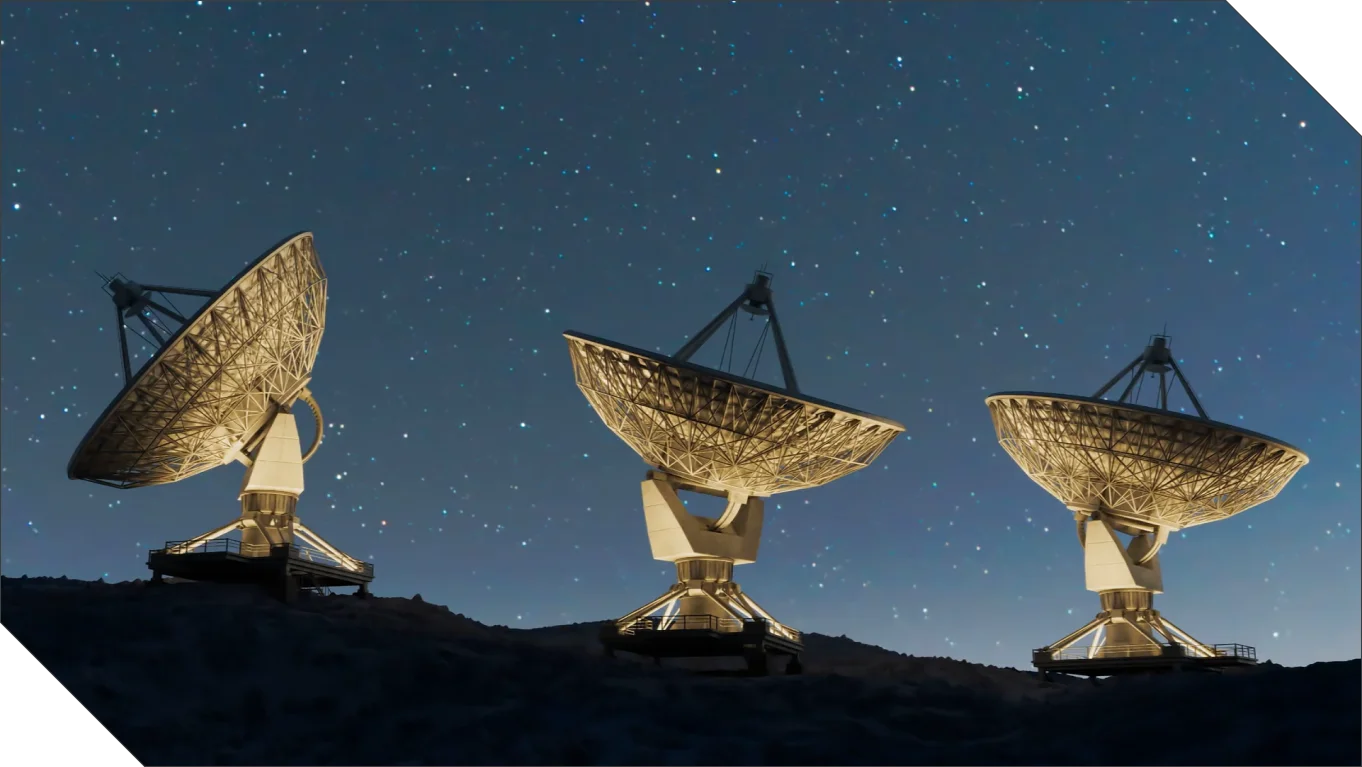Conceptual illustration showing unified operational control of SATCOM network and gateways.