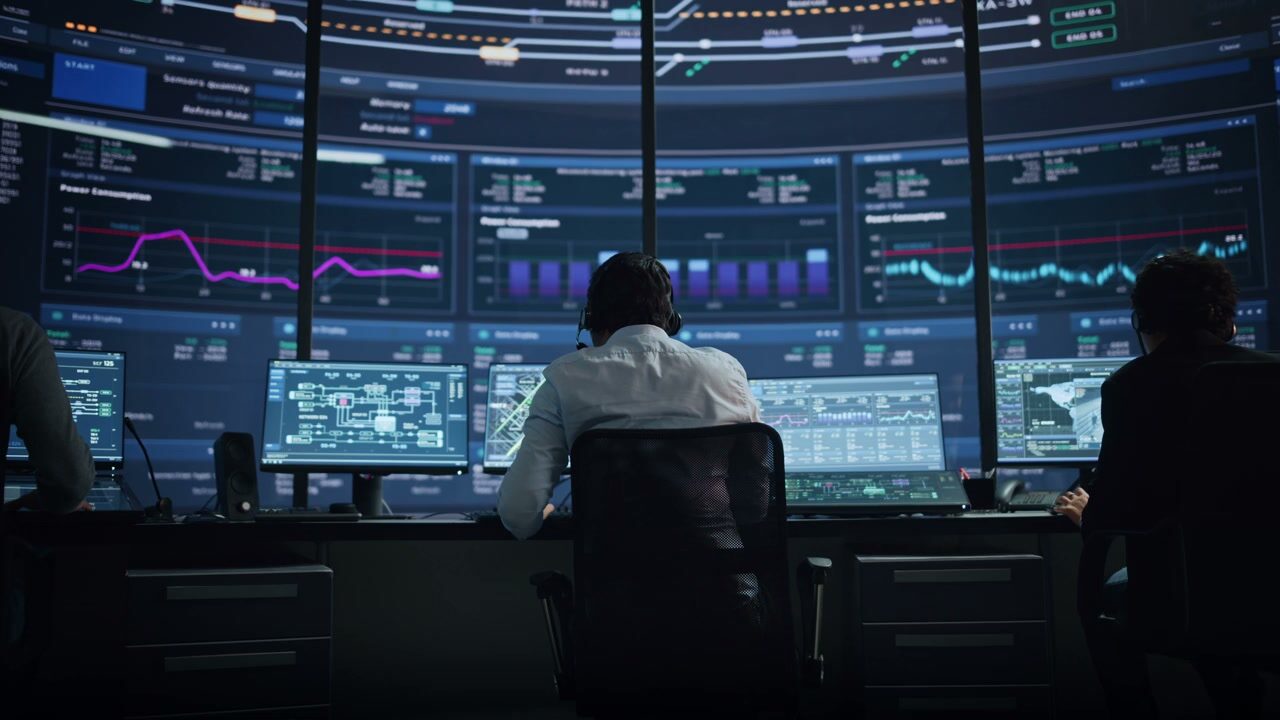 Poster image for the network performance dashboard video loop.