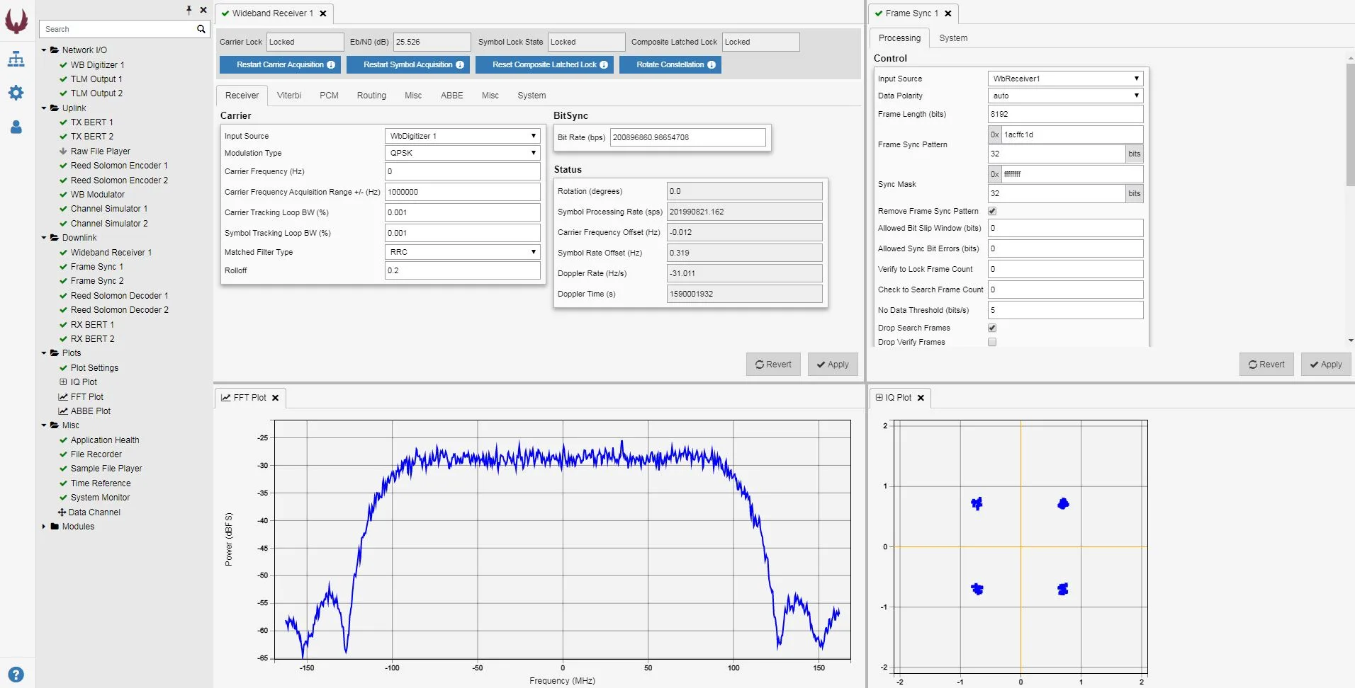quantumRX software receiver graphic