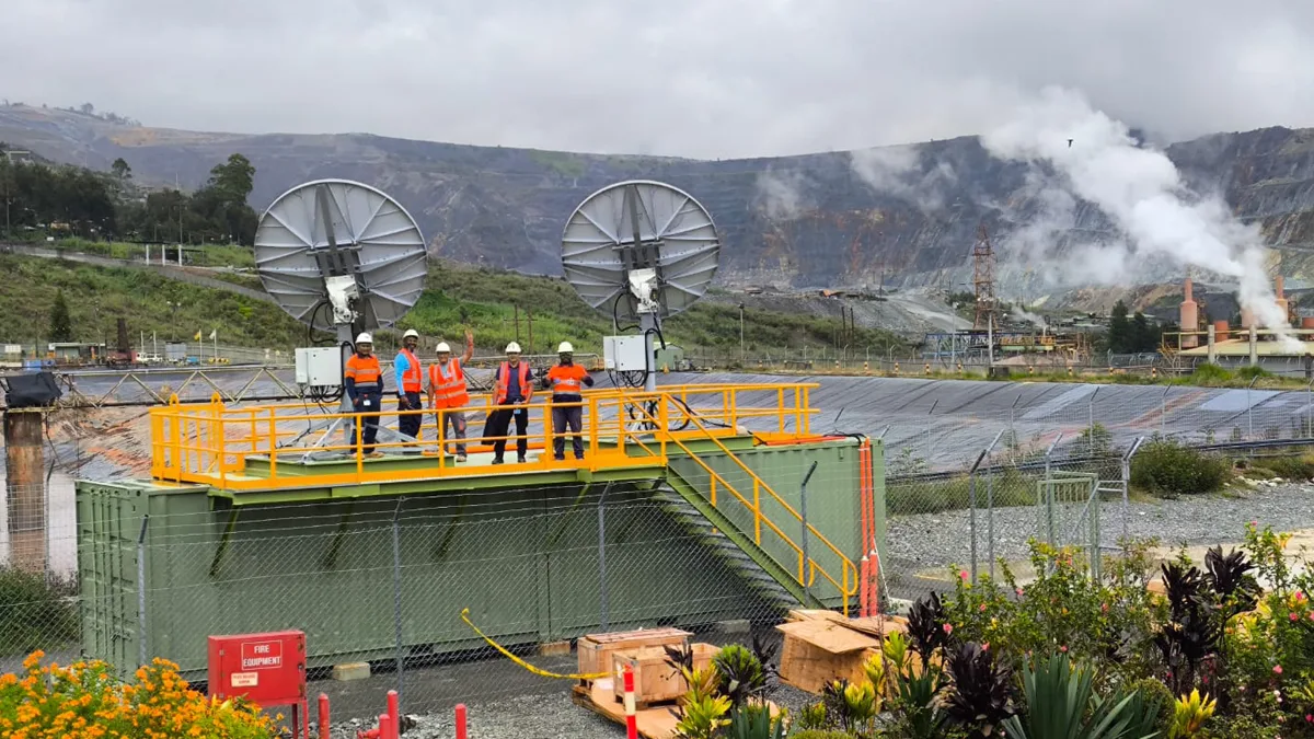 Satellite Solutions Pave the Way to the World’s First Smart Mines