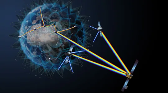 Are Optical Satellite Crosslinks a Threat to Ground Station Operators?