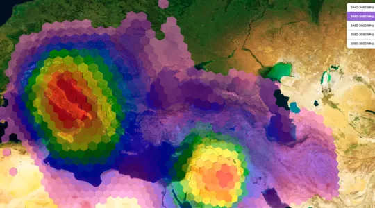 Aurora Insight: Mapping Spectrum Use from Space