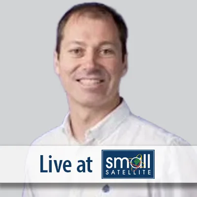 Igor Alonso Portillo, Director of Sales and Business Development, and Eliot Nelson, Business Development Manager, KSAT