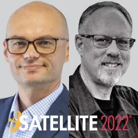 Nathan De Ruiter, Managing Director, Euroconsult Canada and Scott Herman, CEO, Cognitive Space